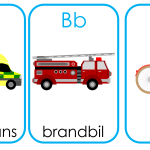 Flashcards alfabetsbilder fordon - bild 2