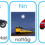 Flashcards alfabetsbilder fordon - bild 4