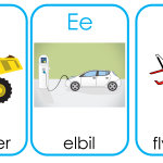 Flashcards alfabetsbilder fordon - bild 5