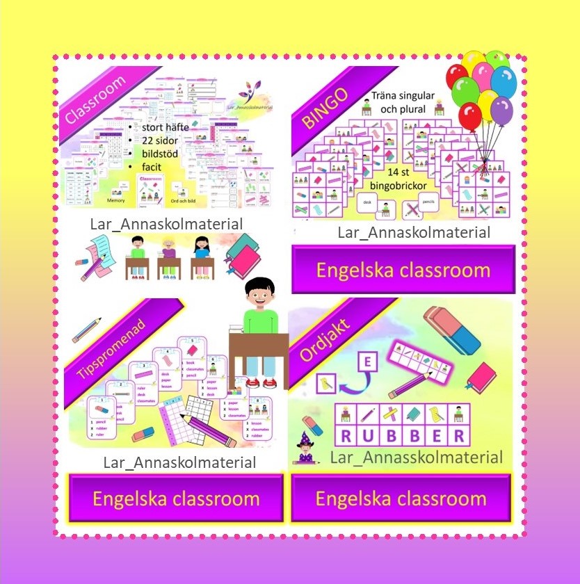 Engelska Classroom 4 i 1