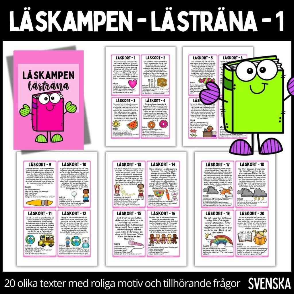 Läskampen – Lästräna – 1