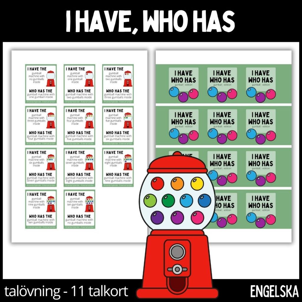 I have, who has domino – gummball