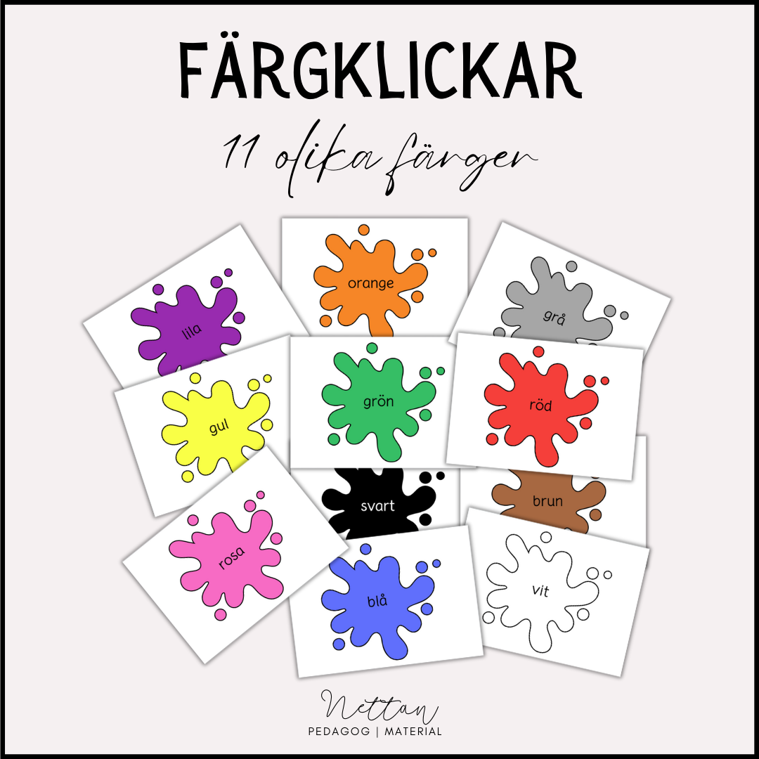 Färgklickar