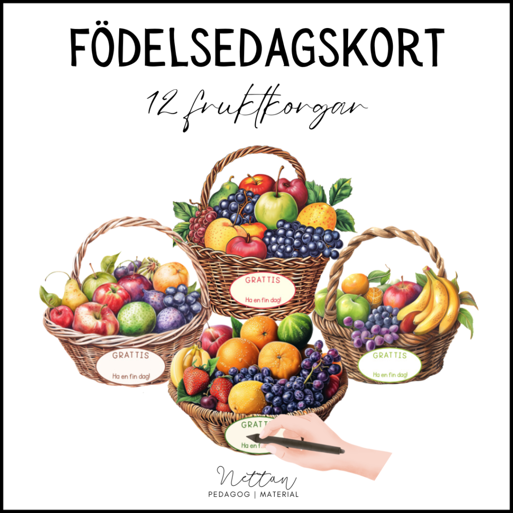 Födelsedag Fruktkorgar