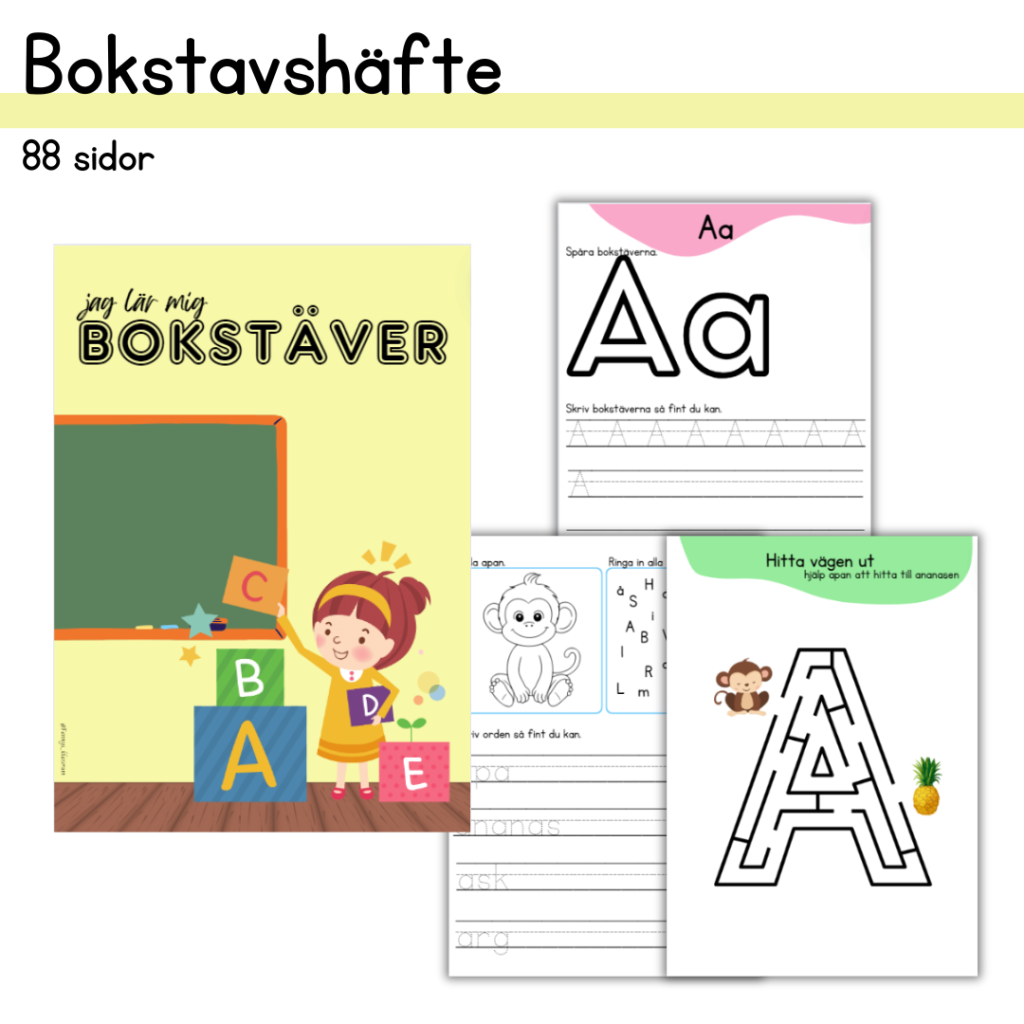 Stort bokstavshäfte