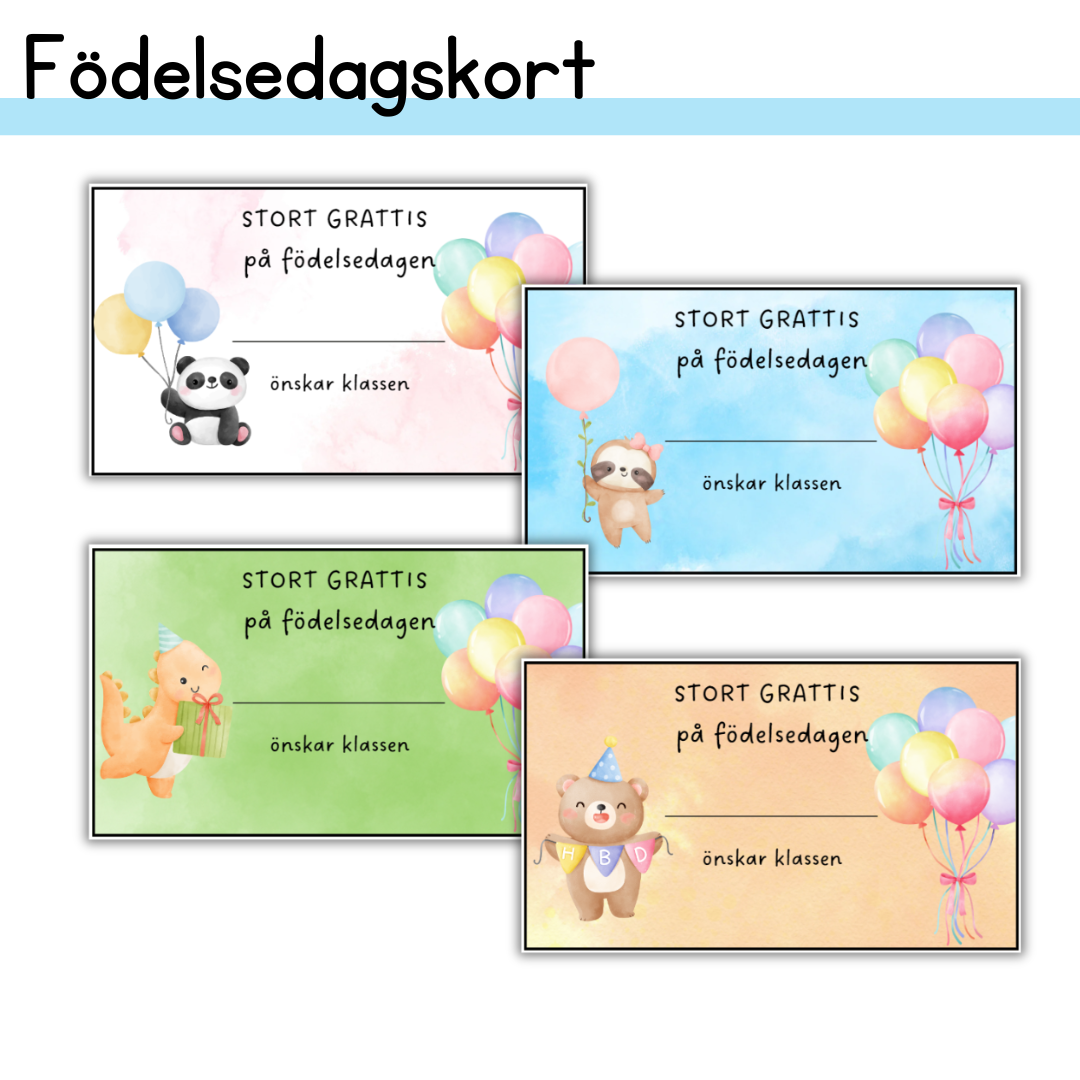 Födelsedagskort