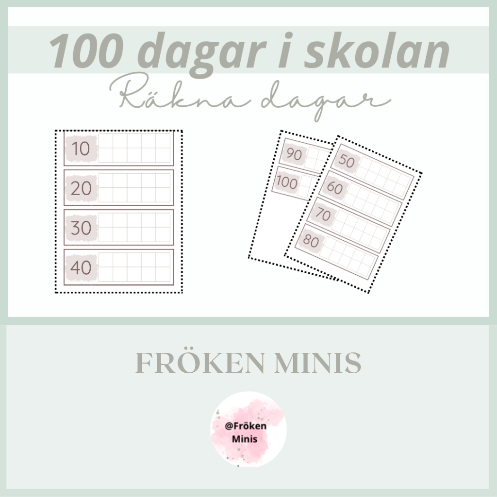 100 dagar i skolan 1