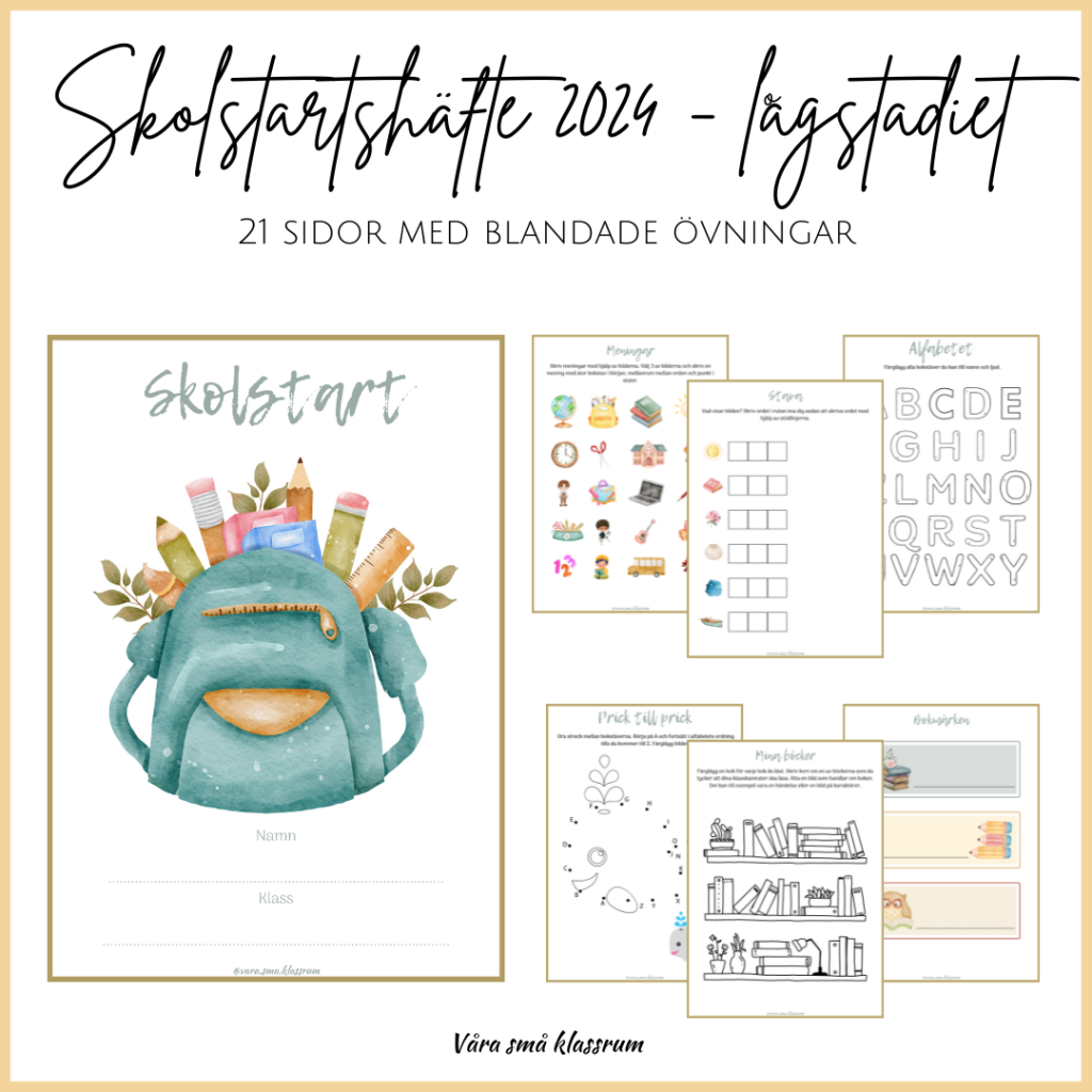 Skolstartshäfte 2024 F-3