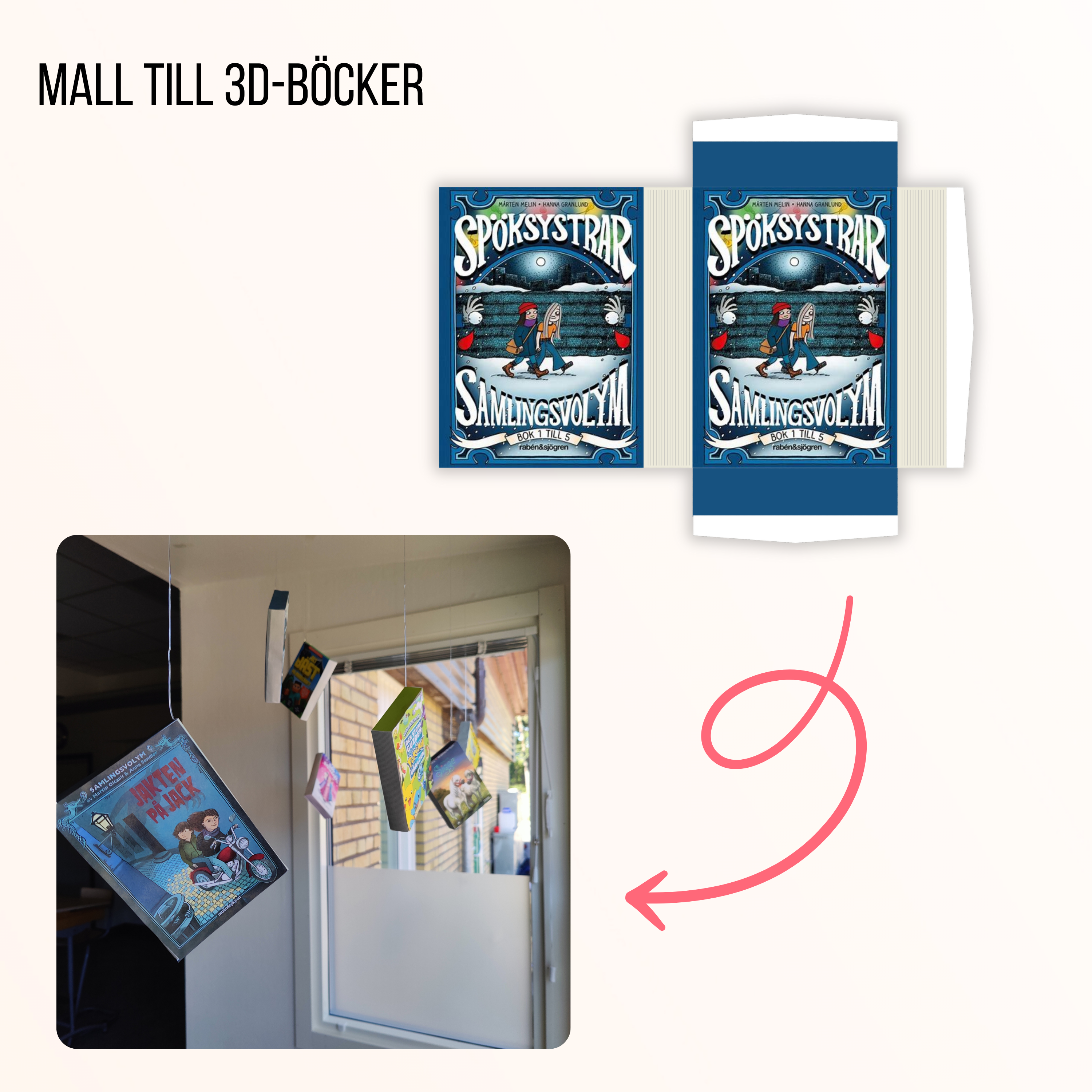 Mall till 3D-böcker
