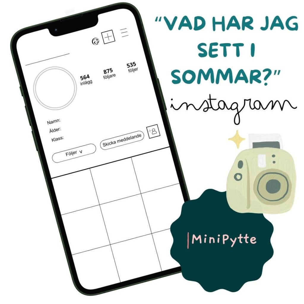 ”Vad har jag sett i sommar?”