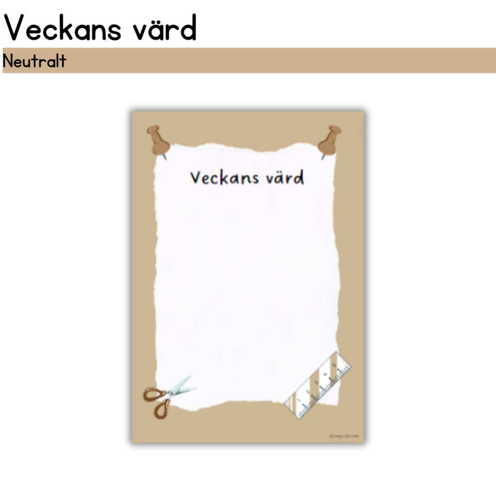 Veckans värd