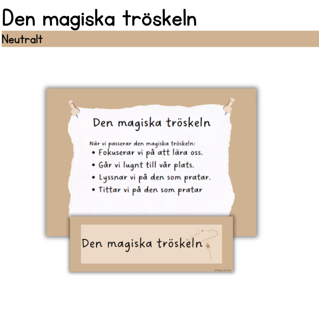 Den magiska tröskeln