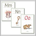 Väggalfabet A-Ö grön ram - bild 2