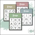 Bingo versaler och gemener - bild 1