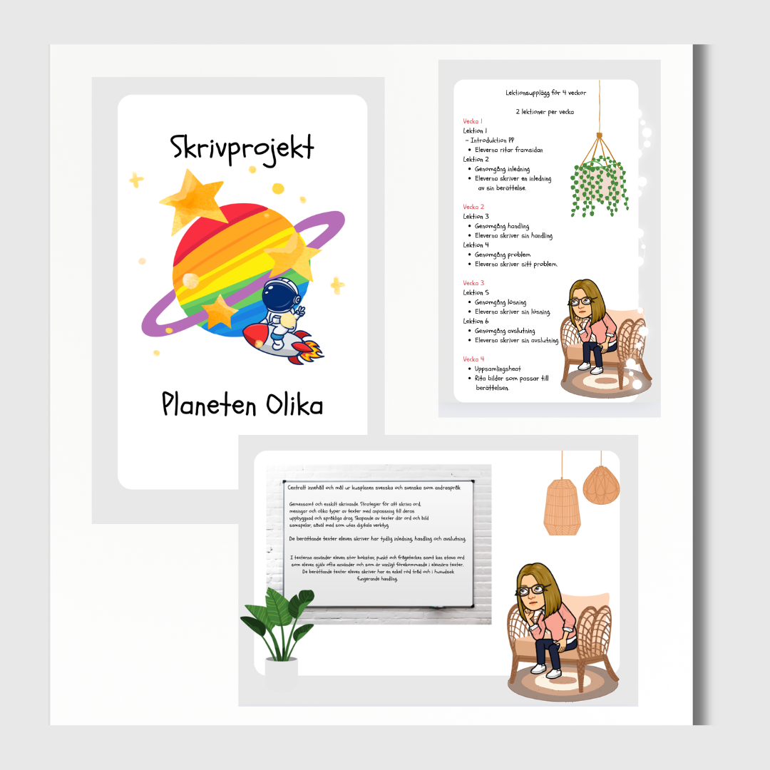 Skrivprojekt: Planeten Olika
