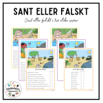 Sant eller falskt- 2 nivåer - bild 1
