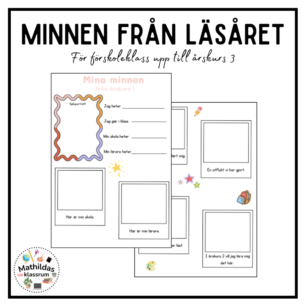 Minnen från läsåret