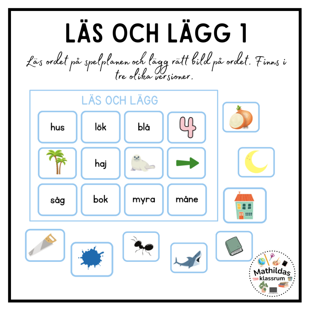 Läs och lägg 1