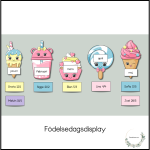 Födelsedagsdisplay - bild 1