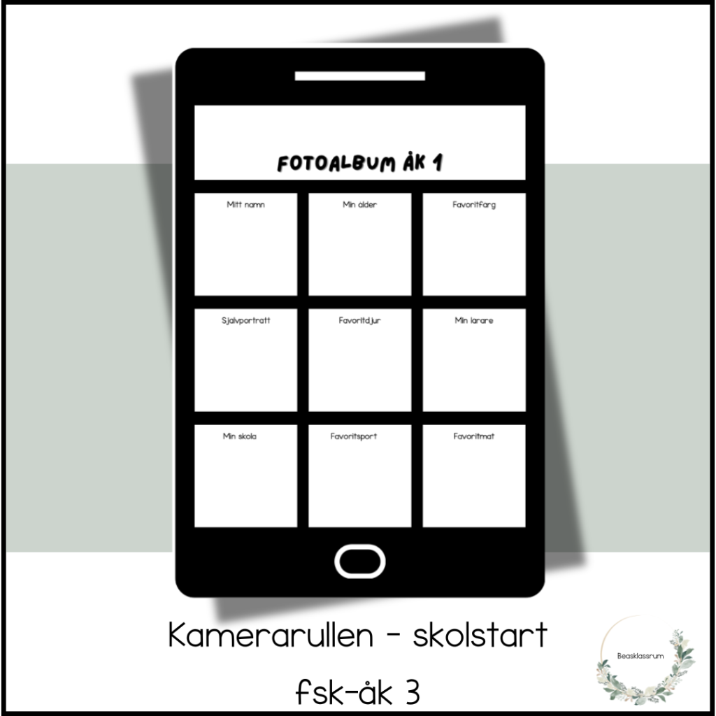 Kamerarullen – skolstart