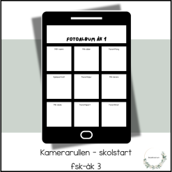 Kamerarullen - skolstart