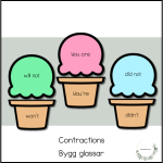 Contractions – build the ice creams - bild 1
