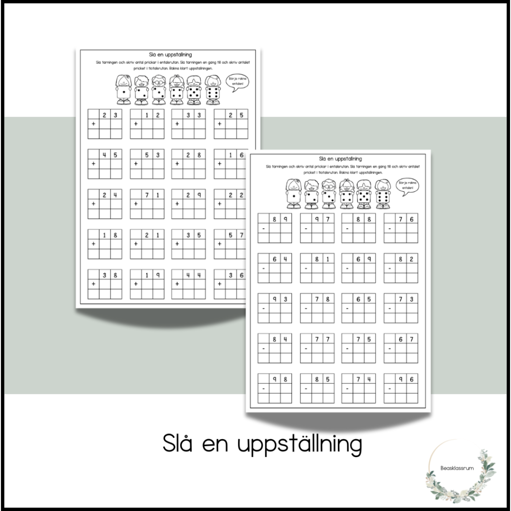 Slå en uppställning