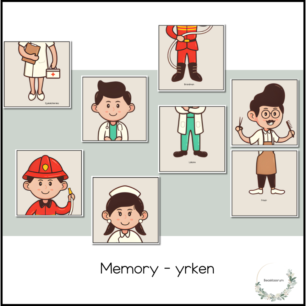 Memory – yrken
