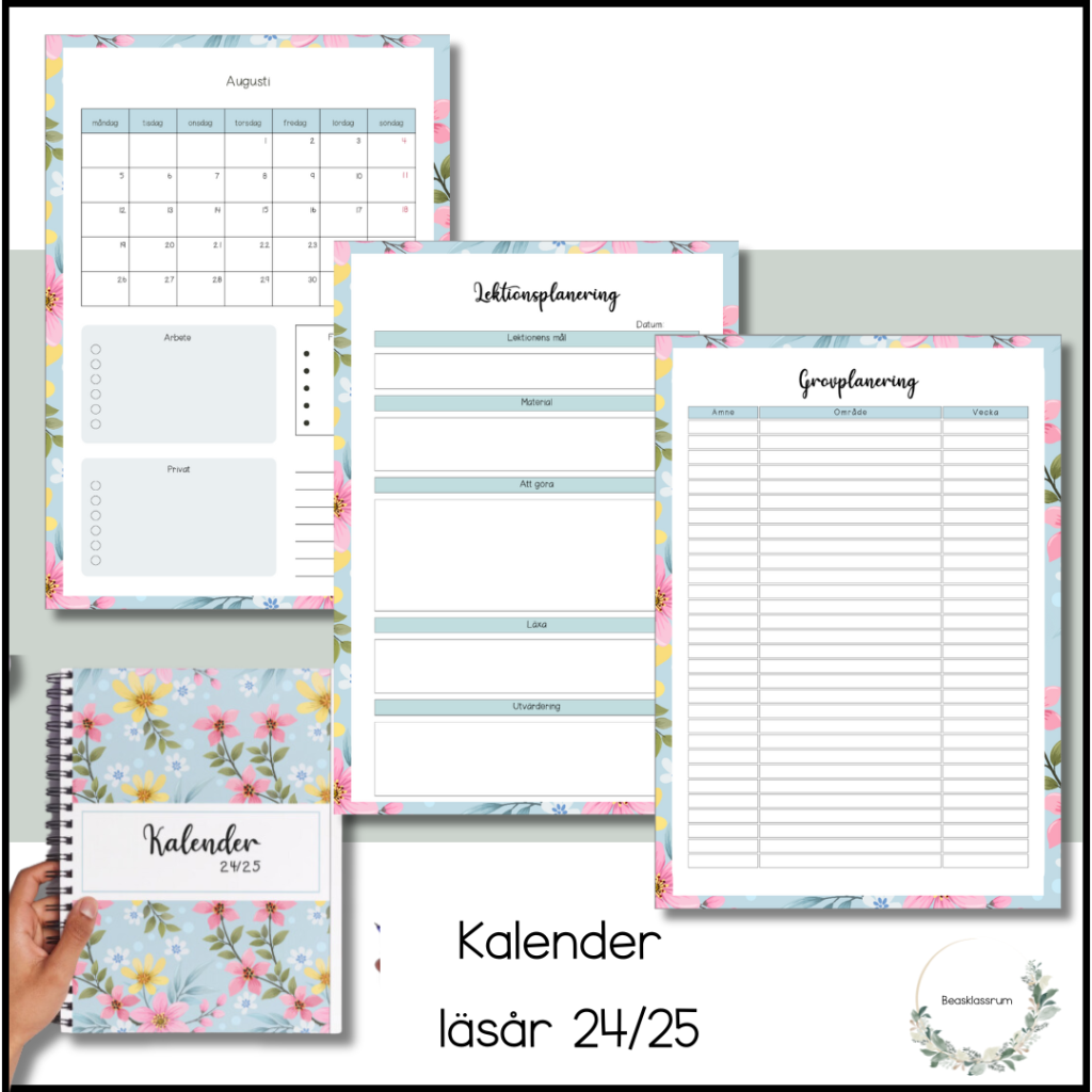 Kalender läsår 24/25