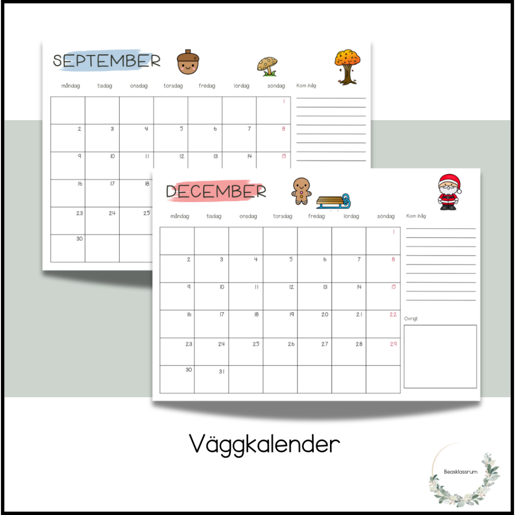 Väggkalender