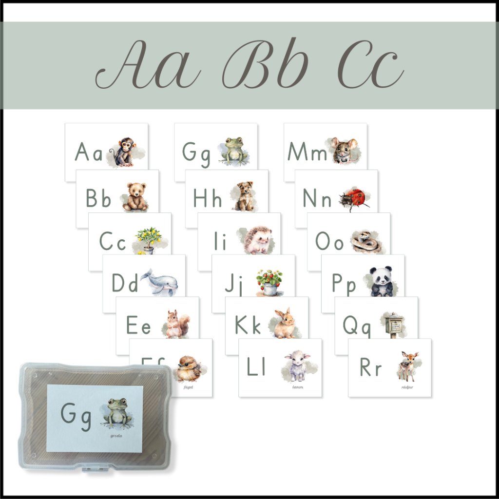 Flashcards – Alfabet