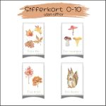 Siffror 0-10 tema höst - bild 2