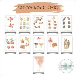 Siffror 0-10 tema höst