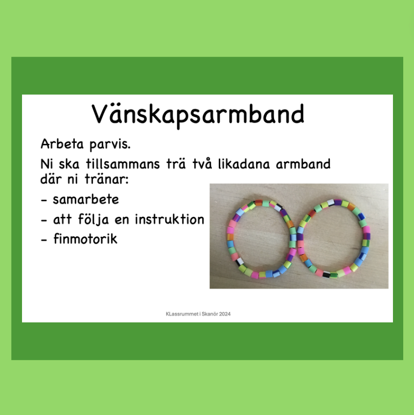 Vänskapsarmband