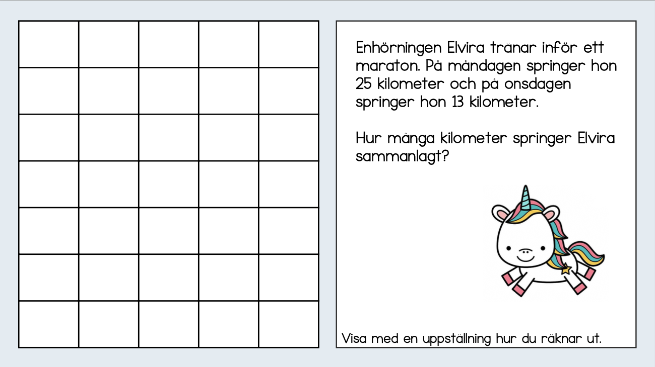 Vi löser problem med uppställning