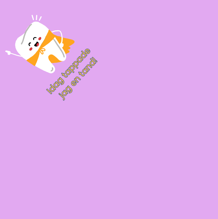 Påsar till tappade tänder!