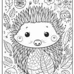 Målarbok djur och höst (kopia) - bild 5