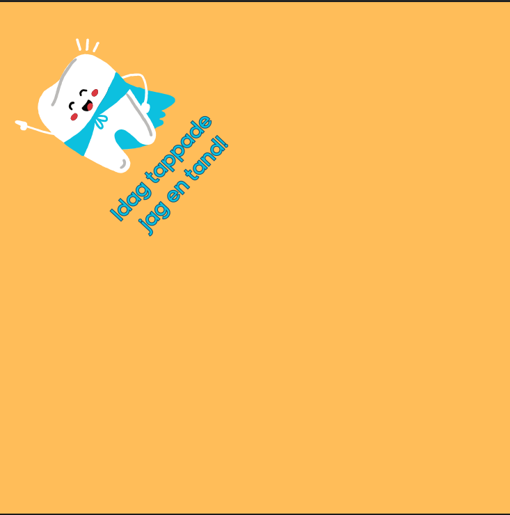 Påsar till tappade tänder!