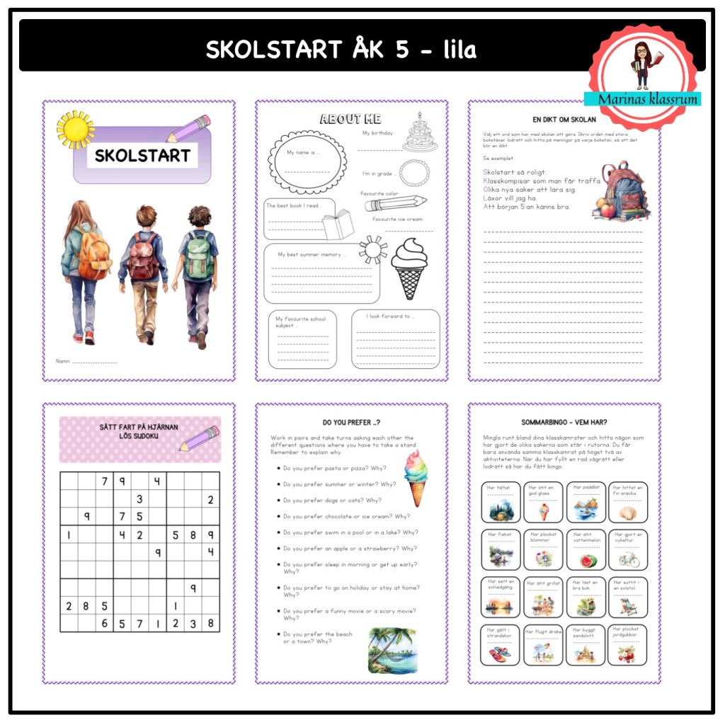 Skolstart åk 5