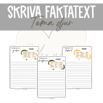 Skriv faktatext med stödord - bild 1