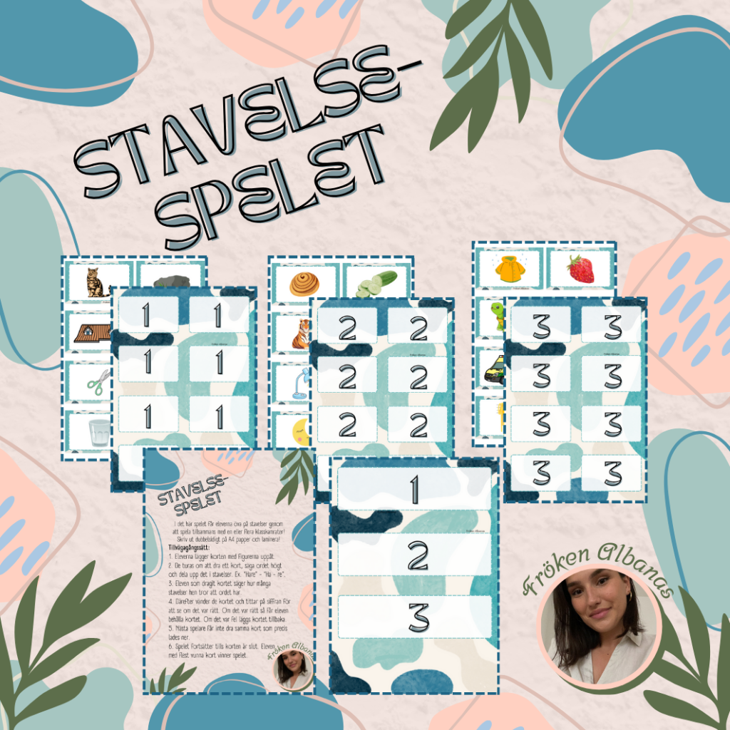 Självrättande stavelsespel