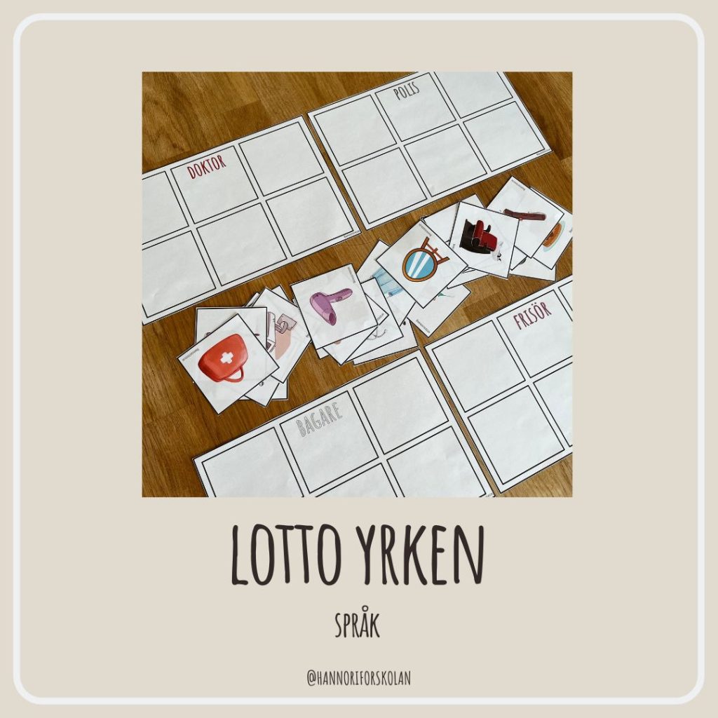 Lotto yrken