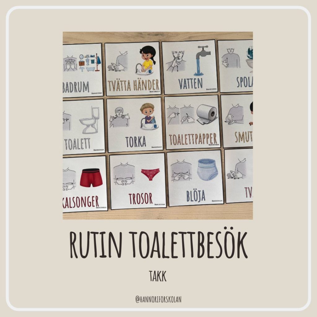 TAKK rutin toalettbesök