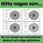Hitta någon som… (roliga lära-känna-varandra aktiviteter) - bild 1