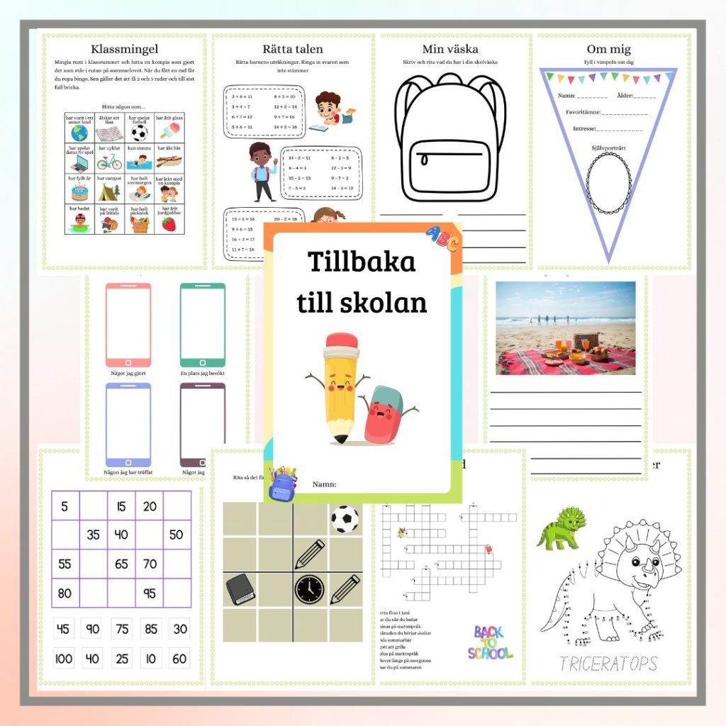 Tillbaka till skolan