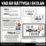 Vad är rättvist i skolan – presentation, med exempel som väcker reflektion – beige - bild 1