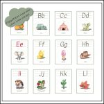 Väggalfabet A-Ö grön ram - bild 1