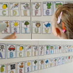 Litet väggalfabet, versaler - bild 2