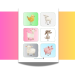 Memory – Farm and farm animals - bild 2