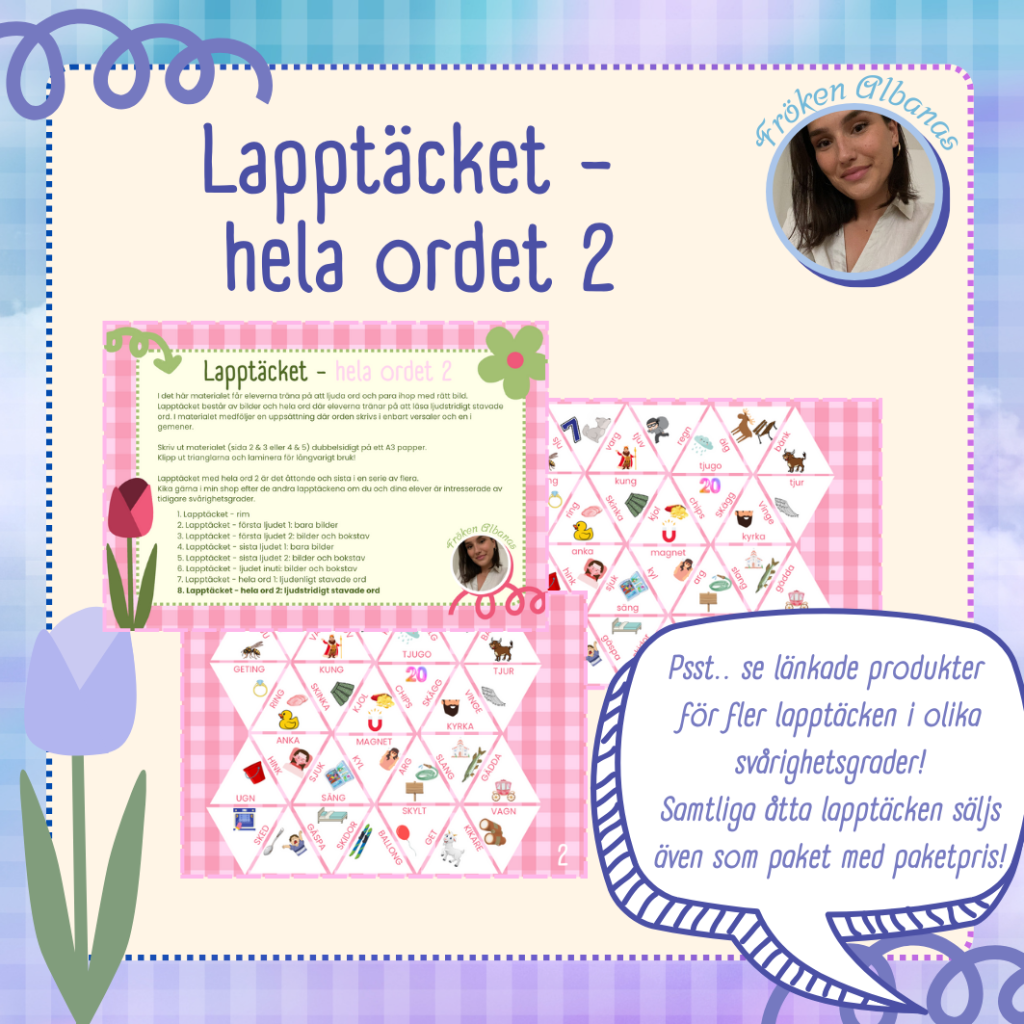 Lapptäcket – hela ordet 2